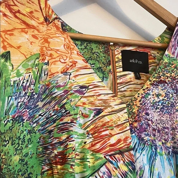 Ark & Co Multicolor Patterned Dress - Picture 5 of 7